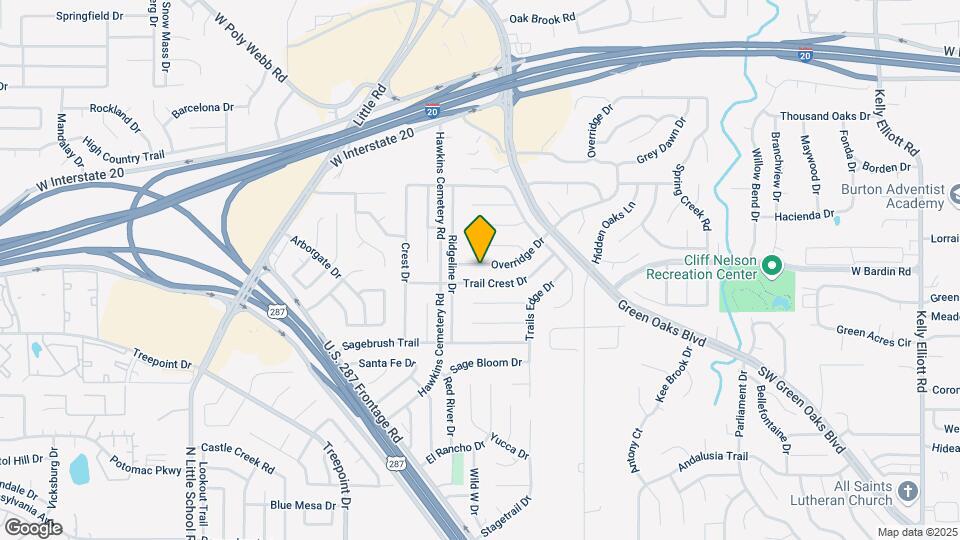 5720 Overridge Dr Map and Location Details