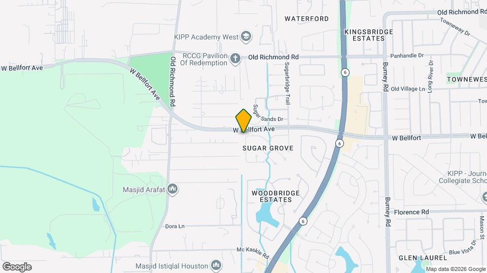 10506 Sugar Trace Dr Map and Location Details