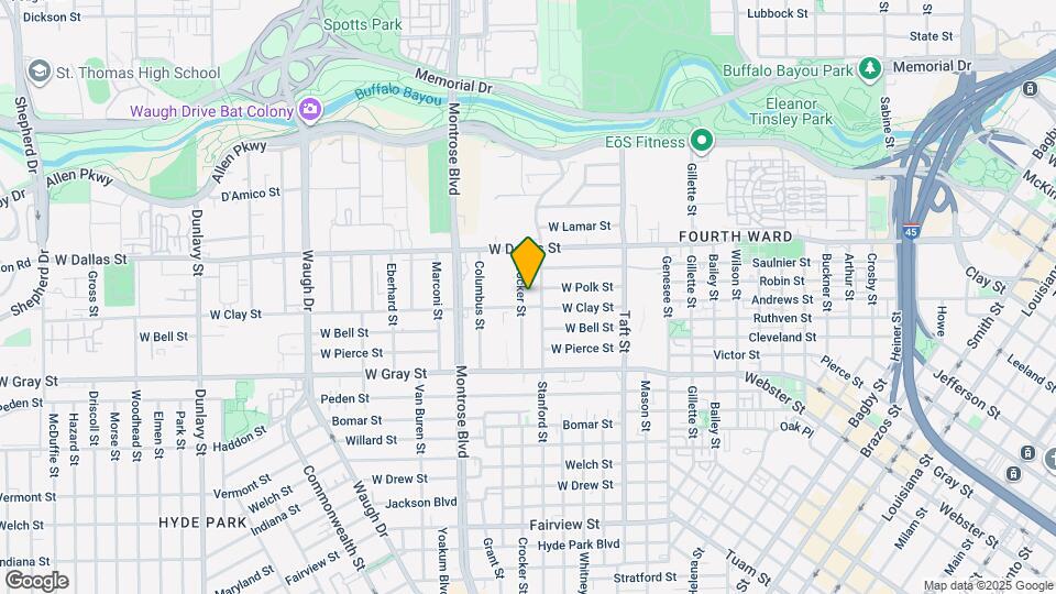 1203B Crocker St Map and Location Details