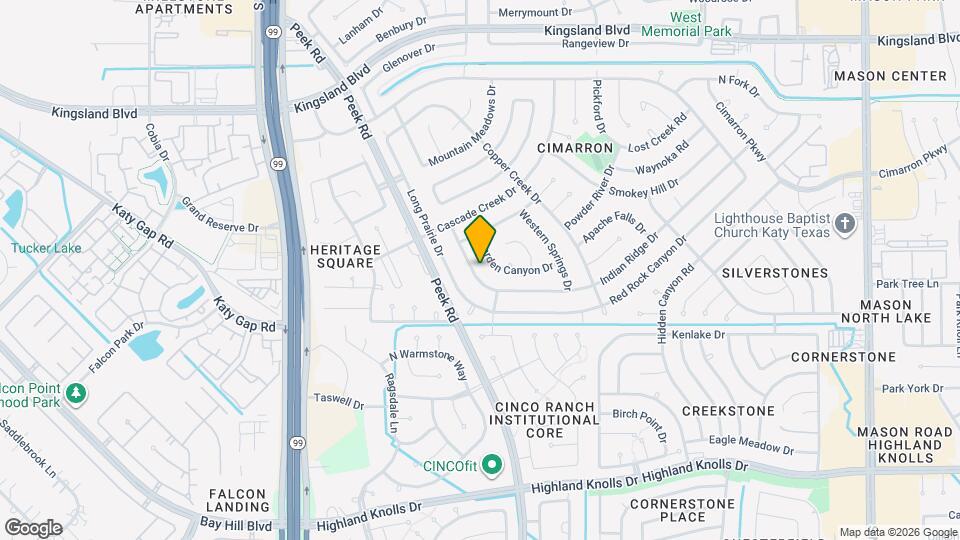 22930 Indian Ridge Dr Map and Location Details