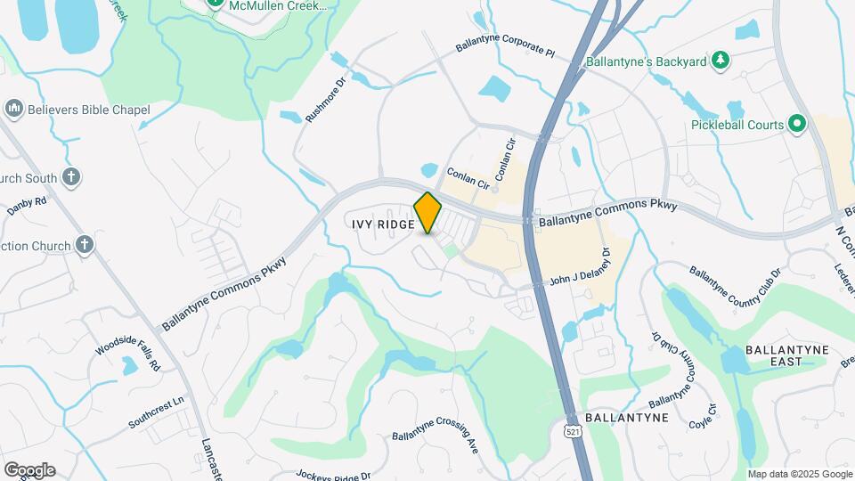 14353 San Paolo Ln, Unit Ballantyne 2BD/2BA Mapa y Detalles de la Ubicación