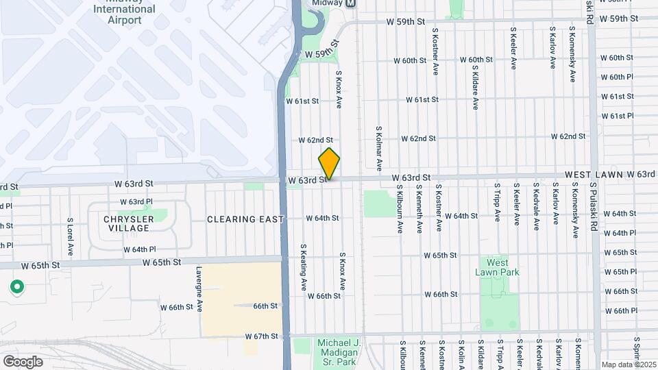 4651 W 63rd St Map and Location Details