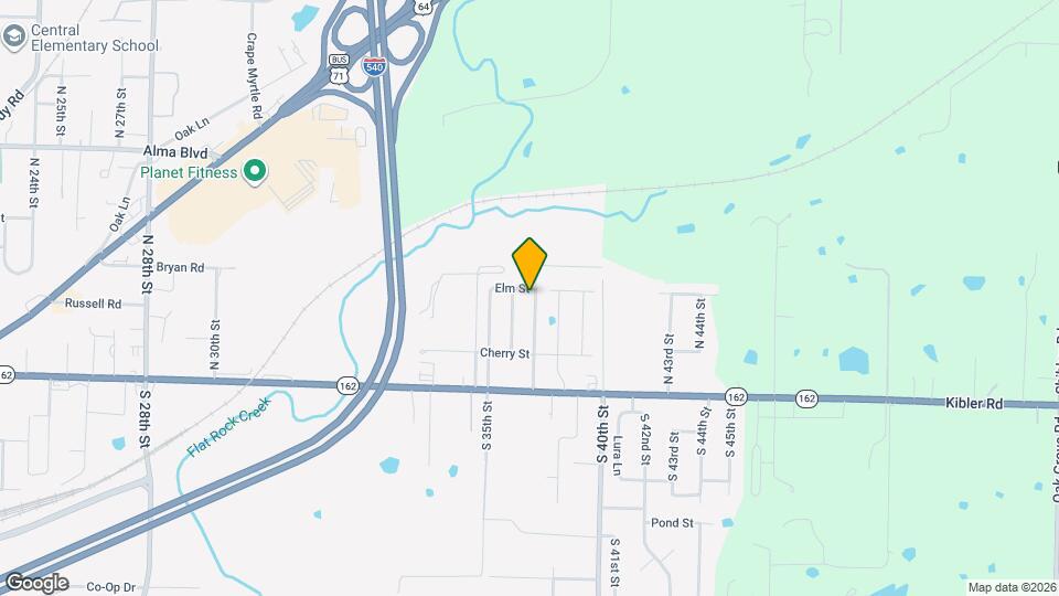 207 N 37th St Map and Location Details