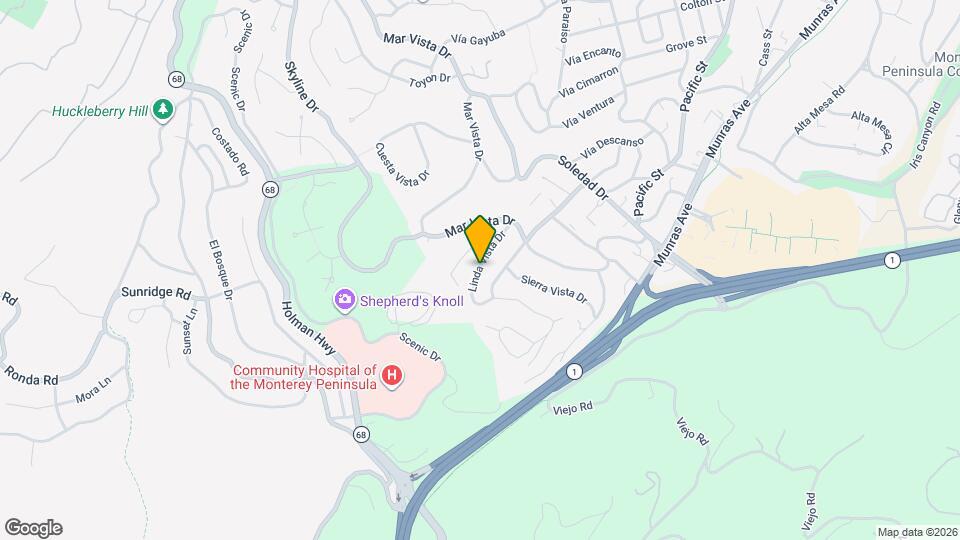 33 Linda Vista Dr Map and Location Details