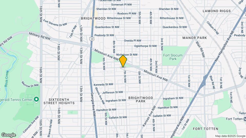 700 Madison St NW Map and Location Details