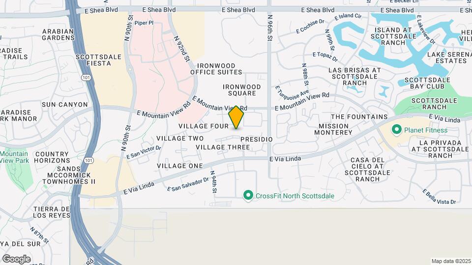 9450 N 95th St Mapa y Detalles de la Ubicación