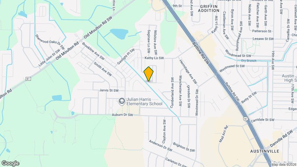 1924 W Brownstone Ct SW Mapa y Detalles de la Ubicación