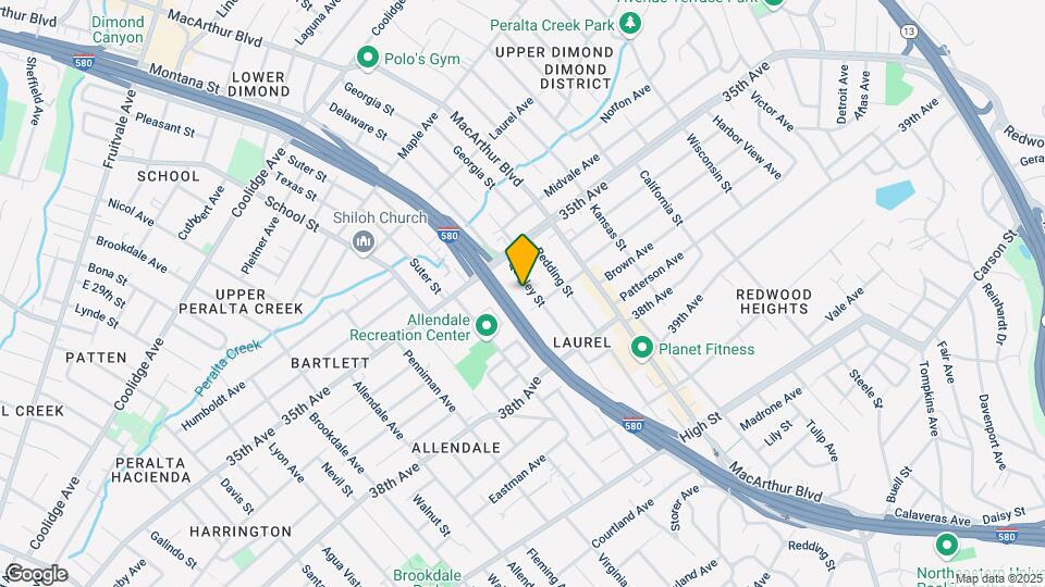 3611 Quigley St Map and Location Details