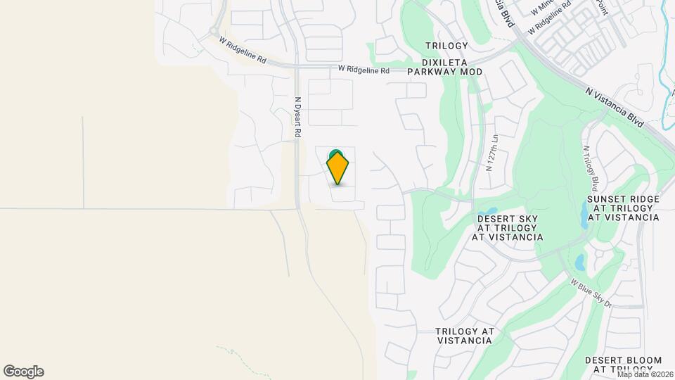 13205 W Claret Cup Rd Map and Location Details