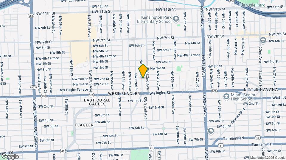 133 NW 32nd Ct-Unit -133 Mapa y Detalles de la Ubicación