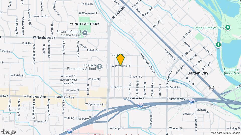 5605 W Plymouth St Map and Location Details