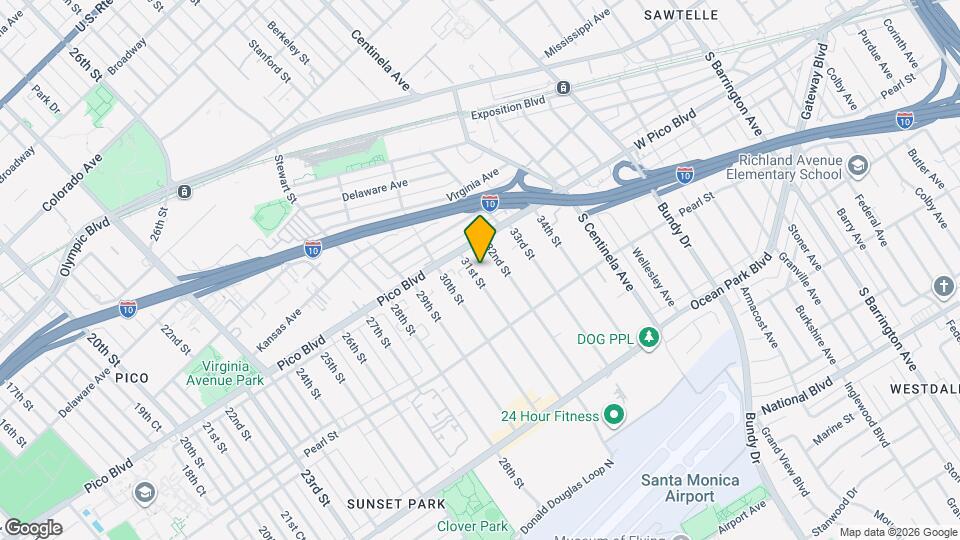 2309 31st St, Unit C Mapa y Detalles de la Ubicación