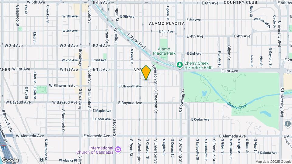 33 N Clarkson St Map and Location Details