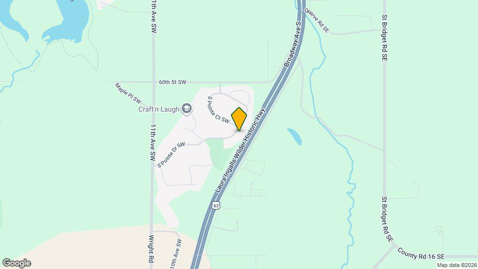 6186 S Pointe Dr SW Mapa y Detalles de la Ubicación