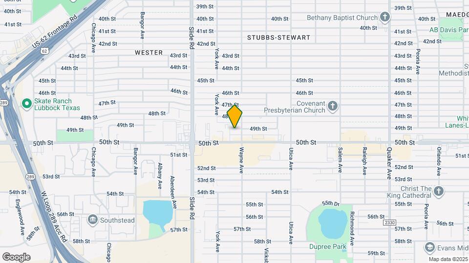 5005 49th St Map and Location Details