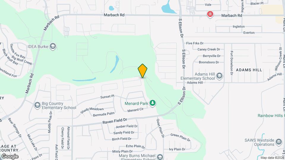 9706 Highland Creek Map and Location Details