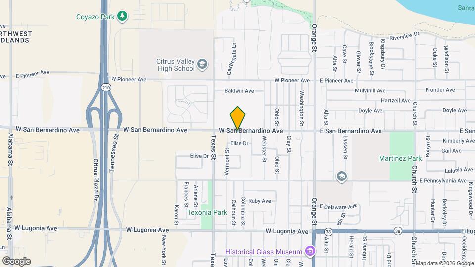 1569 Woodbury St Map and Location Details