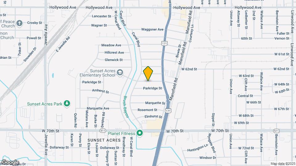 2745 Sunnybrook St Map and Location Details