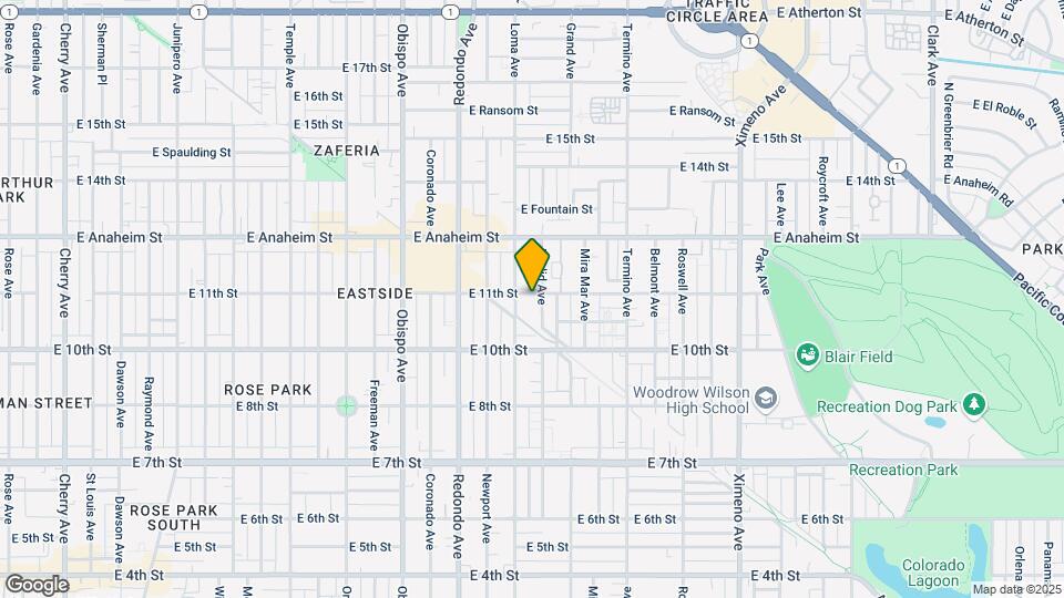 3622 E 11th St Mapa y Detalles de la Ubicación