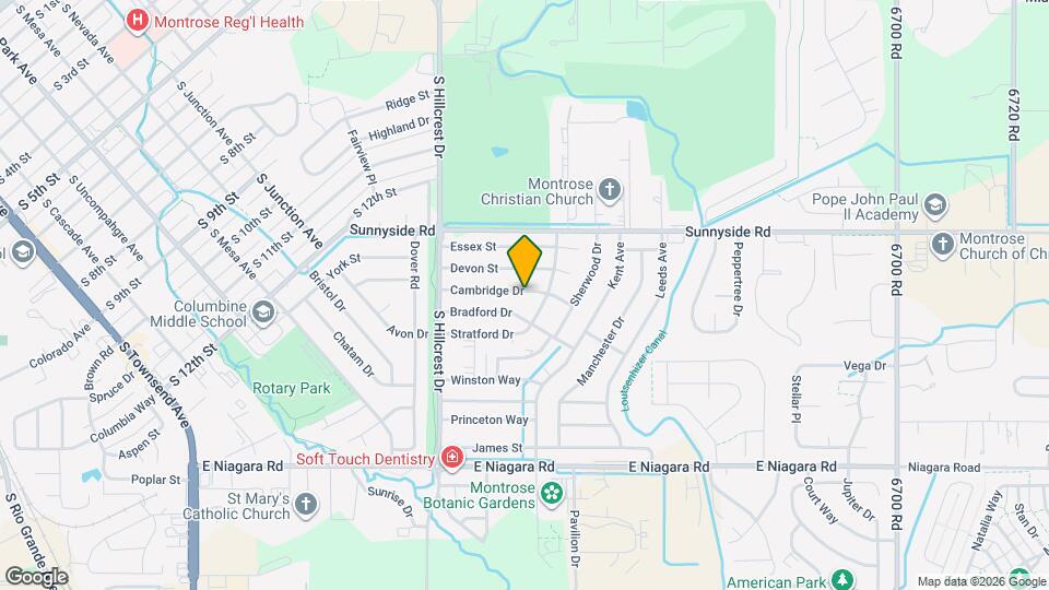 2204 Cambridge Dr Map and Location Details