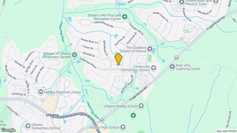 3816 Sugarloaf Pkwy Map and Location Details