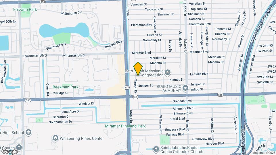 7956 La Salle Blvd Map and Location Details
