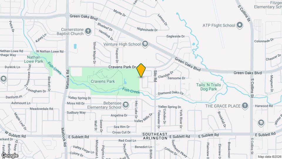 5704 Congressional Dr Map and Location Details