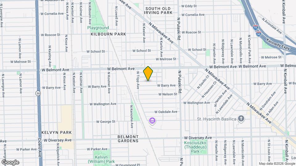 4150 W Barry Ave Map and Location Details