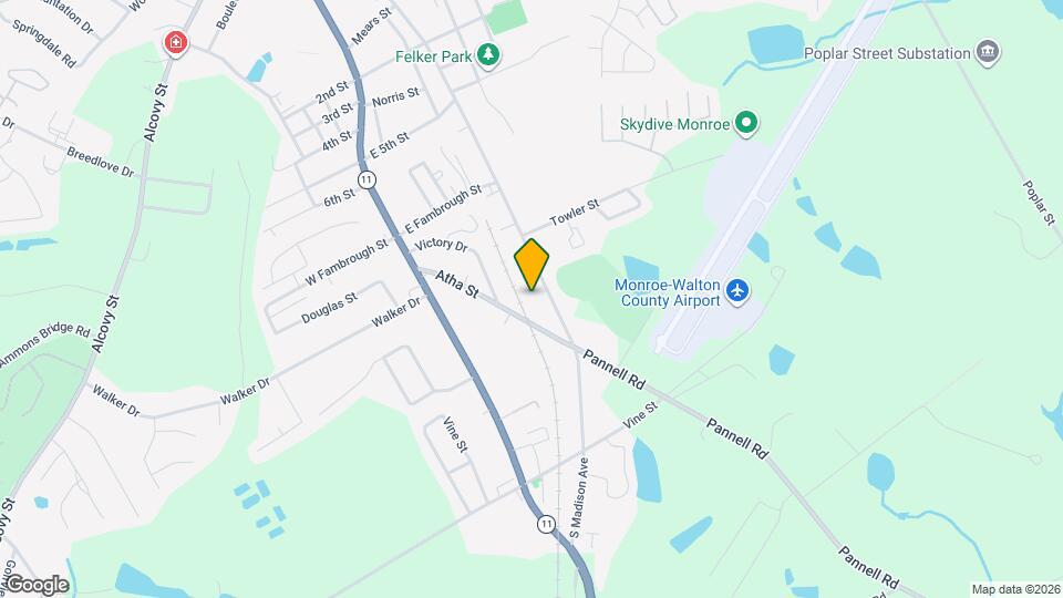 1228 S Madison Ave Map and Location Details