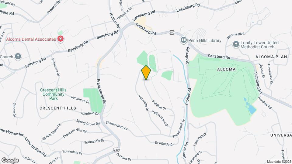 476 Fielding Dr Map and Location Details