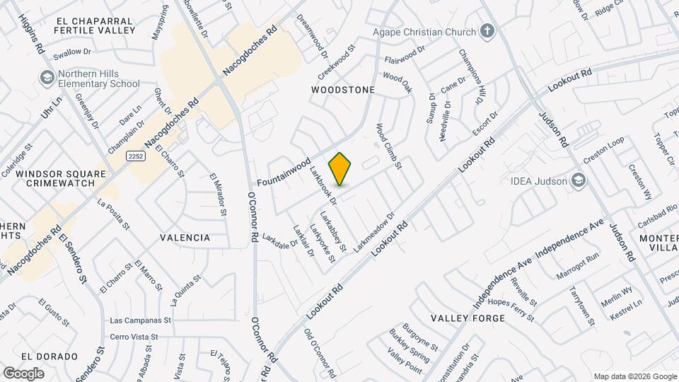 5711 Larkdale Dr Map and Location Details