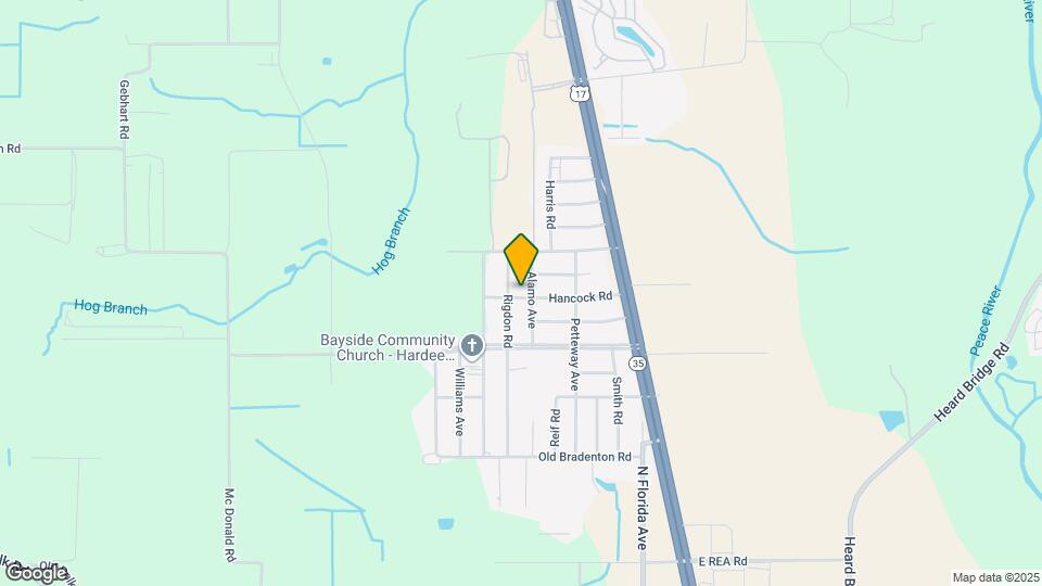 418 Hancock Rd Map and Location Details