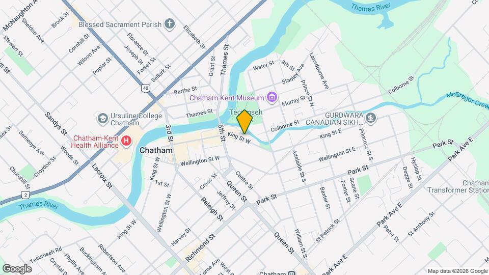 85-89 King St W Map and Location Details