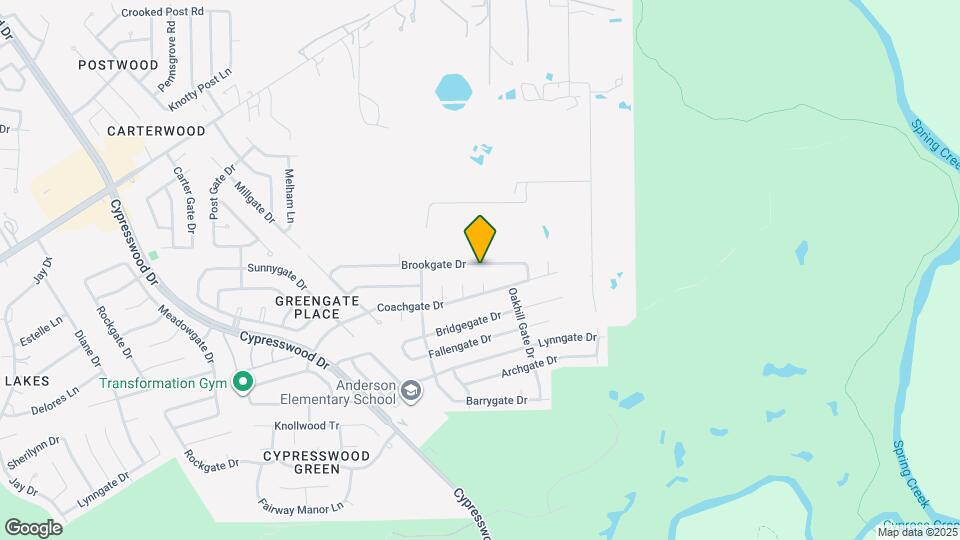 6522 Brookgate Dr Map and Location Details