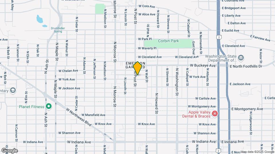 732-734 W York Ave Map and Location Details