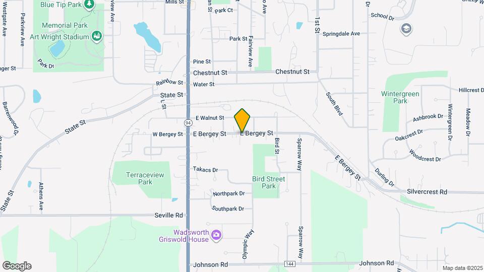 225 E Bergey St Map and Location Details