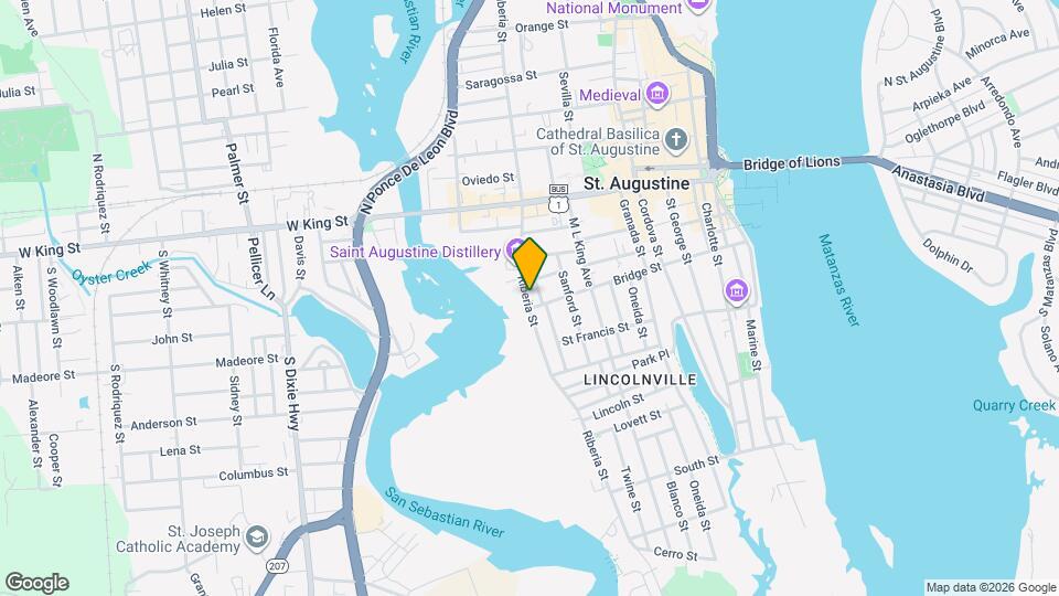 143 Riberia St Map and Location Details