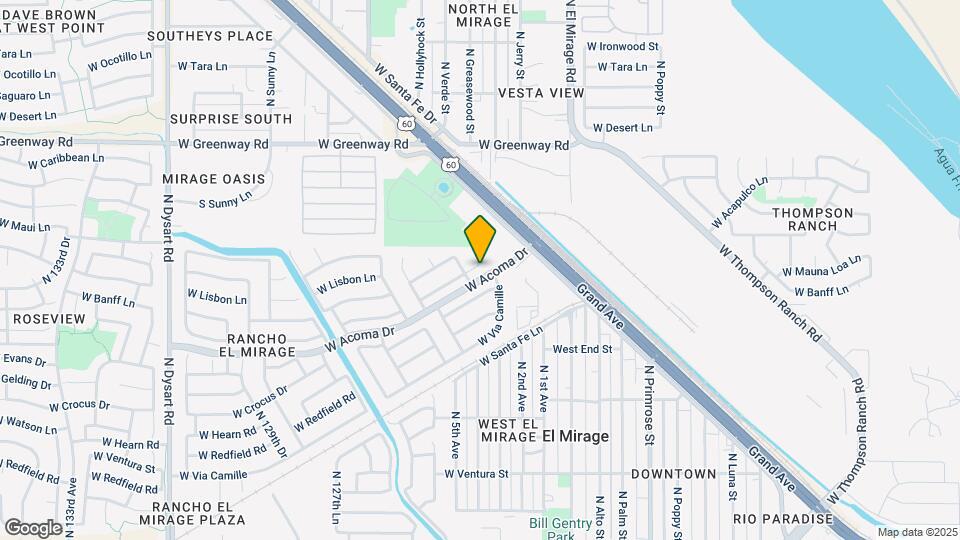 12409 W Mandalay Ln Map and Location Details