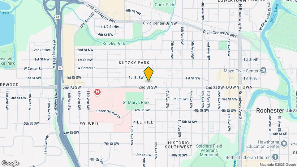 845 2nd St SW Map and Location Details