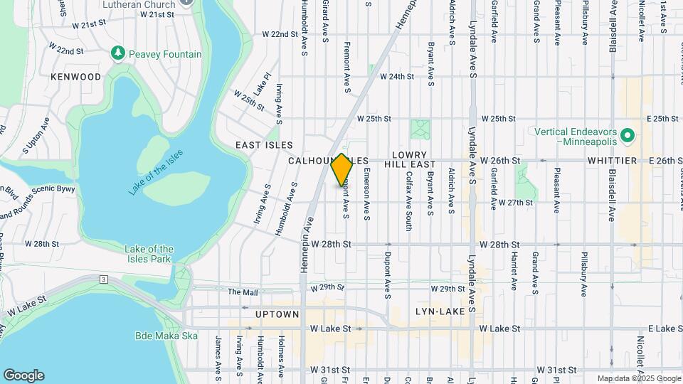 2636 Fremont Ave S Mapa y Detalles de la Ubicación
