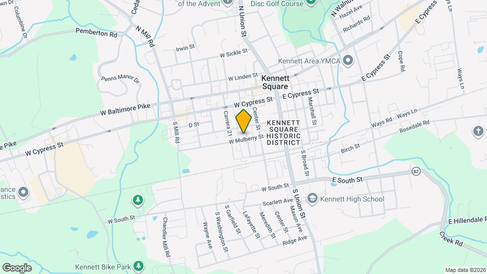 316 Meredith St Map and Location Details