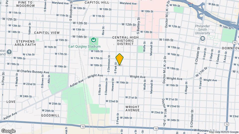 2107 W 18th St, Unit 2107 Map and Location Details