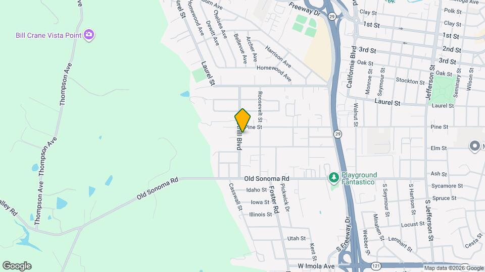 244 Foothill Blvd Map and Location Details
