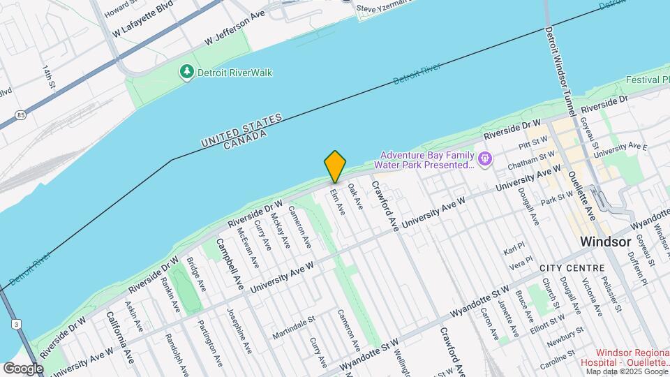 114 Elm Ave Mapa y Detalles de la Ubicación