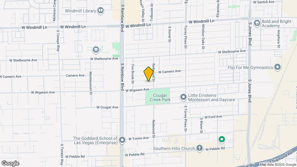 6734 Bravura Ct Mapa y Detalles de la Ubicación