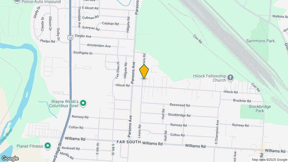 3144 Lewis Rd Map and Location Details