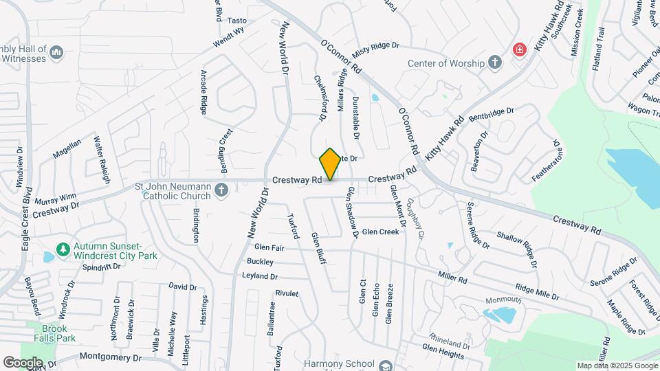 6942 Crestway Rd Mapa y Detalles de la Ubicación