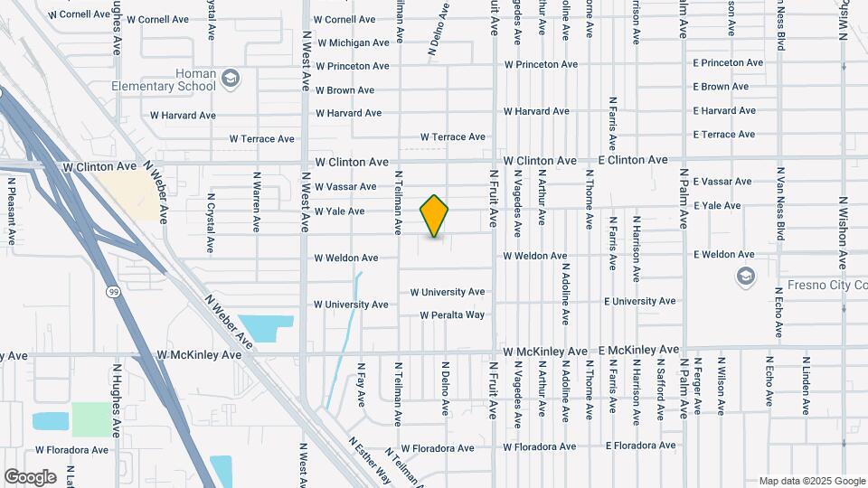 707 W Cambridge Ave Map and Location Details