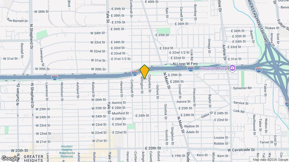 405 E 28th St Map and Location Details