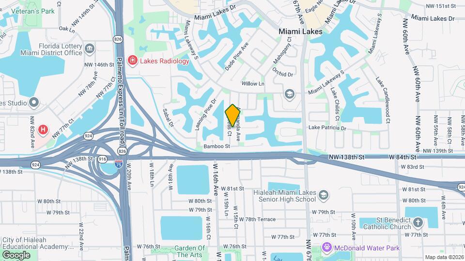 14001 Cypress Ct Map and Location Details